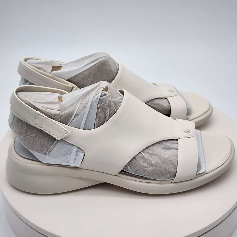 NEW Naturalizer Lillian White Slingback Comfort Sandals Women's Size 8.5M - Picture 2 of 9
